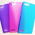 Силиконовый чехол Becolor Light Blue Mat для Huawei Ascend G6(#3)