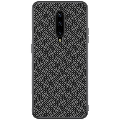 Защитный чехол Nillkin Synthetic Fiber-Plaid Черный для OnePlus 7 Pro(1)