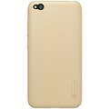 Пластиковый чехол с подставкой Nillkin Super Frosted Shield Золотой для Xiaomi Redmi Go(#1)