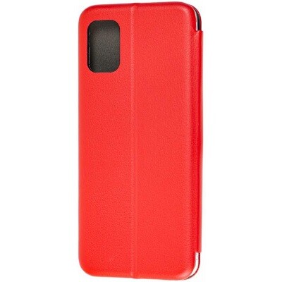 Чехол-книга на основе из силикона Book Case красный для Samsung Galaxy A31(2)