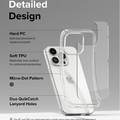 Защитный чехол TPU+PC Magic Mask Air Bairrer прозрачный для Apple iPhone 16 Pro Max(#5)