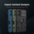 Противоударная-накладка Nillkin CamShield Armor Черная для Apple iPhone 13 Pro(#9)
