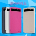 Полиуретановый чехол Nillkin Sparkle Leather Case Black для LG V10(#4)