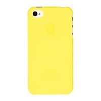 Пластиковый чехол Xinbo Yellow для Apple iPhone 4/4S
