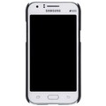 Пластиковый чехол с пленкой Nillkin Super Frosted Shield Black для Samsung Galaxy J1(#2)