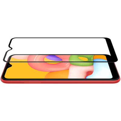 Защитное стекло Nillkin CP+Pro черное для Samsung Galaxy A01(3)