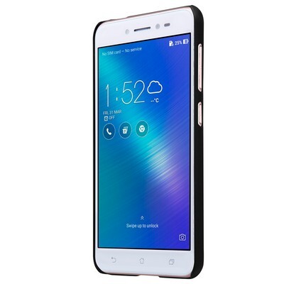Пластиковый чехол с пленкой Nillkin Super Frosted Shield Black для Asus ZenFone 3 Go ZB501KL/ZenFone Live(2)