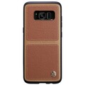 Кожаная накладка Nillkin Burt Series Brown для Samsung G955F Galaxy S8 Plus(#1)