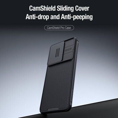 Чехол-накладка Nillkin CamShield Pro Зеленая для Xiaomi Poco F6(7)