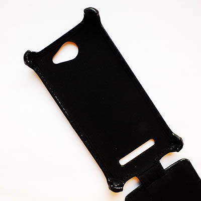 Кожаный чехол Armor Case Black для FLY IQ4505 ERA Life 7(2)
