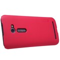 Пластиковый чехол с пленкой Nillkin Super Frosted Shield Red для Asus ZenFone 2 ZE500CL(#3)