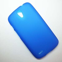 Силиконовый чехол Becolor Blue Mat для Huawei Ascend G700