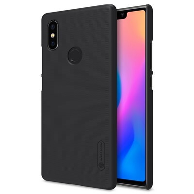 Пластиковый чехол с пленкой Nillkin Super Frosted Shield Черный для Xiaomi Mi8 SE(3)