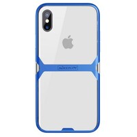 Чехол бампер Nillkin Crystal Series Синий для Apple iPhone Xs
