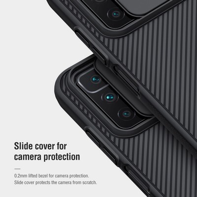 Чехол-накладка Nillkin CamShield Черная для Xiaomi Redmi 10 / Redmi 10 2022(3)