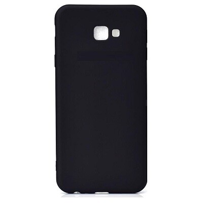Силиконовый чехол TPU Matte Case 1mm черный для Samsung J4 Plus (2018)(1)