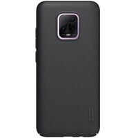 Пластиковый чехол с подставкой Nillkin Super Frosted Shield Черный для Xiaomi Redmi 10X 5G ( 10X Pro 5G)