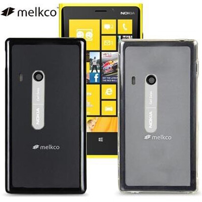Силиконовый чехол Melkco Poly Jacket Black для Nokia Lumia 920(1)
