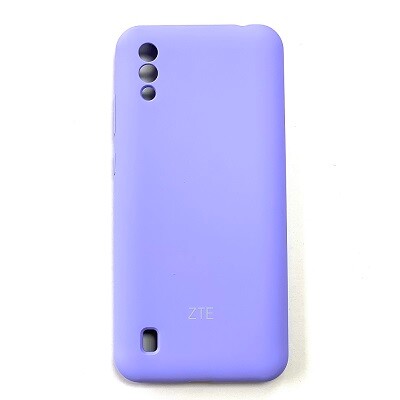 Силиконовый чехол Silicone Case лавандовый для ZTE Blade A5 2020(1)