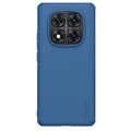 Пластиковый чехол Nillkin Super Frosted Shield Pro Синий для Xiaomi Redmi Note 14 Pro 5G(#1)
