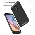 Противоударный гибридный чехол iPaky Hybrid Series серый для Samsung J730F Galaxy J7 (2017)(#2)