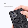 Противоударная-накладка Nillkin Adventurer Pro Case Черная для Samsung Galaxy S23 Ultra(#7)