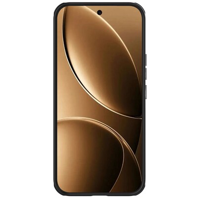 Пластиковый чехол с пластиной Magsafe Nillkin Super Frosted Shield Pro Magnetic Case черный  для Xiaomi Poco F8 Ultra(5)