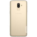 Силиконовый чехол Nillkin Nature TPU Case Прозрачный для Samsung Galaxy J8(#1)