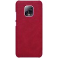 Кожаный чехол Nillkin Qin Leather Case Красный для Xiaomi Redmi 10X 5G ( 10X Pro 5G)(#2)