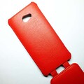 Кожаный чехол Armor Case Red для HTC Butterfly S(#3)