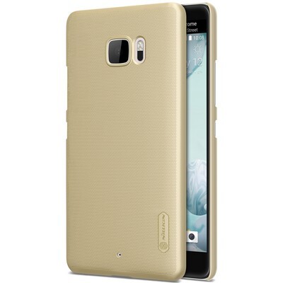 Пластиковый чехол с пленкой Nillkin Super Frosted Shield Gold для HTC U Ultra(3)