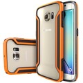 Пластиковый бампер Nillkin Armor-Border series Orange для Samsung G925F Galaxy S6 Edge(#3)