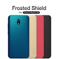 Пластиковый чехол с подставкой Nillkin Super Frosted Shield Черный для Xiaomi Redmi 8A(#5)