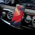 Пластиковый чехол Nillkin Synthetic Fiber Черный для OnePlus 6(#4)