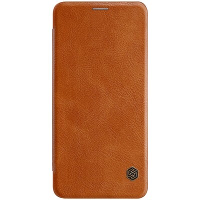 Кожаный чехол Nillkin Qin Leather Case Коричневый для Samsung Galaxy A8 Star(1)