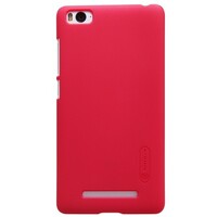 Пластиковый чехол с пленкой Nillkin Super Frosted Shield Red для Xiaomi MI4i