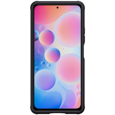Чехол-накладка Nillkin CamShield Pro Черная для Xiaomi Poco F3(2)