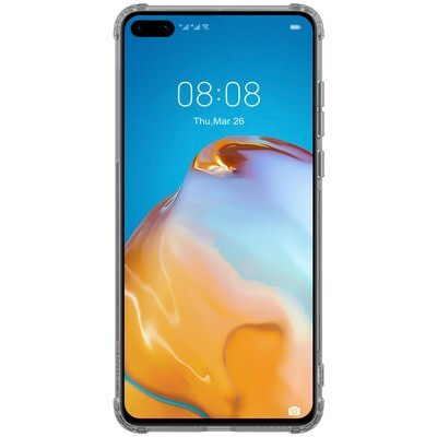 Силиконовый чехол Nillkin Nature TPU Case Серый для Huawei P40(2)