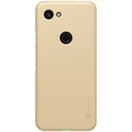Пластиковый чехол с подставкой Nillkin Super Frosted Shield Золотой для Google Pixel 3a XL(#1)