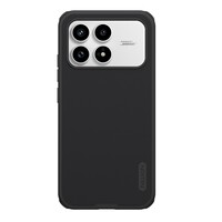 Пластиковый чехол с пластиной Magsafe Nillkin Super Frosted Shield Pro Magnetic Case черный  для Xiaomi Poco F8 Pro