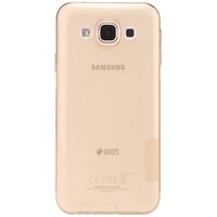 Силиконовый чехол Nillkin Nature TPU Case Brown для Samsung Galaxy E5