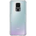 Силиконовый чехол Nillkin Nature TPU Case Серый для Xiaomi Redmi Note 9(#1)