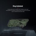 Противоударная-накладка Nillkin CamShield Armor зеленая для Apple iPhone 12 mini(#4)