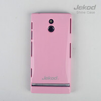 Пластиковый чехол накладка Jekod Pink для Sony Xperia P LT22i