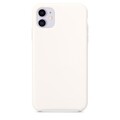 Силиконовый чехол белый для Apple iPhone 11(#5)