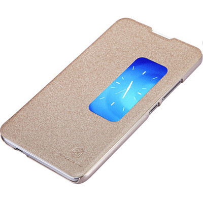 Полиуретановый чехол Nillkin Sparkle Leather Case Black для Huawei Ascend Mate 2(2)