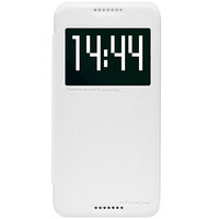 Полиуретановый чехол Nillkin Sparkle Leather Case White  для HTC Desire 820 Mini