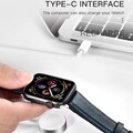 Зарядное устройство COTEetCI CS5701 iWatch Magnetic Charger, белый, Type-c interface 1м(#4)