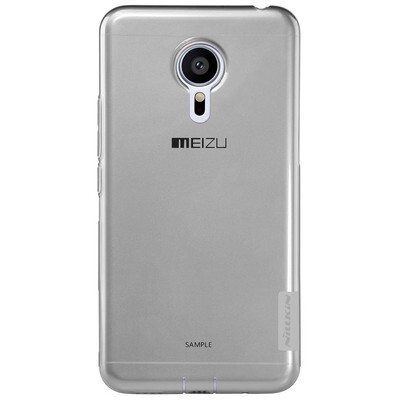 Силиконовый чехол Nillkin Nature TPU Case Grey для Meizu Pro 5(1)
