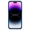 Чехол-накладка с пластиной Magsafe Nillkin CamShield Pro Magnetic Синяя для Apple iPhone 15 Pro Max(#2)